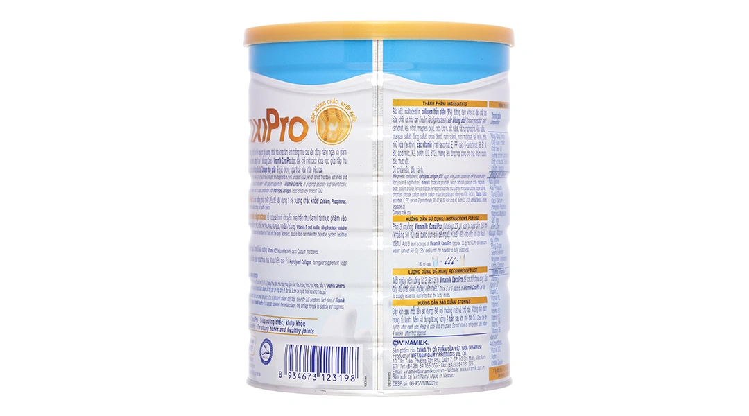 Sản phẩm dinh dưỡng ít béo, bổ sung canxi - Vinamilk Canxipro - 2