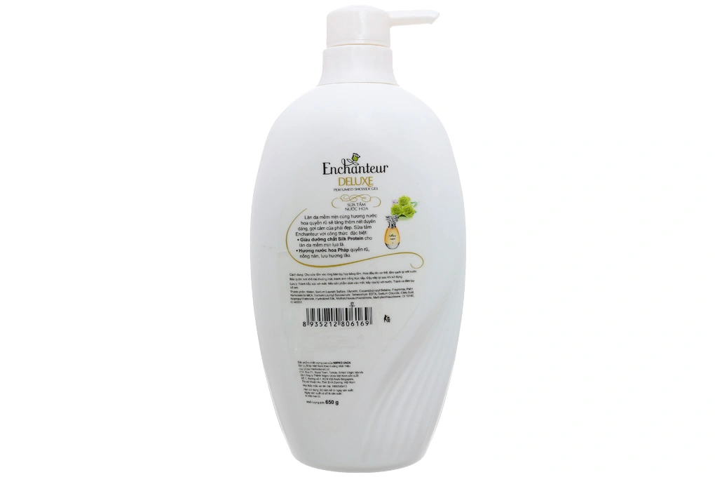 Enchanteur Deluxe Delightful da mềm mịn chai 650g - 1