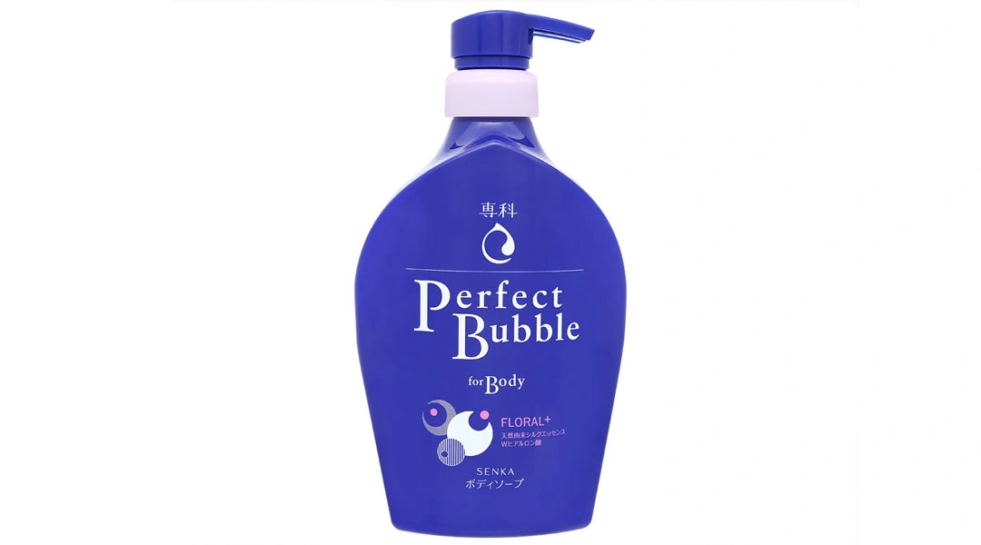 Sữa tắm Senka Perfect Bubble hương hoa tươi mát chai 500ml - 