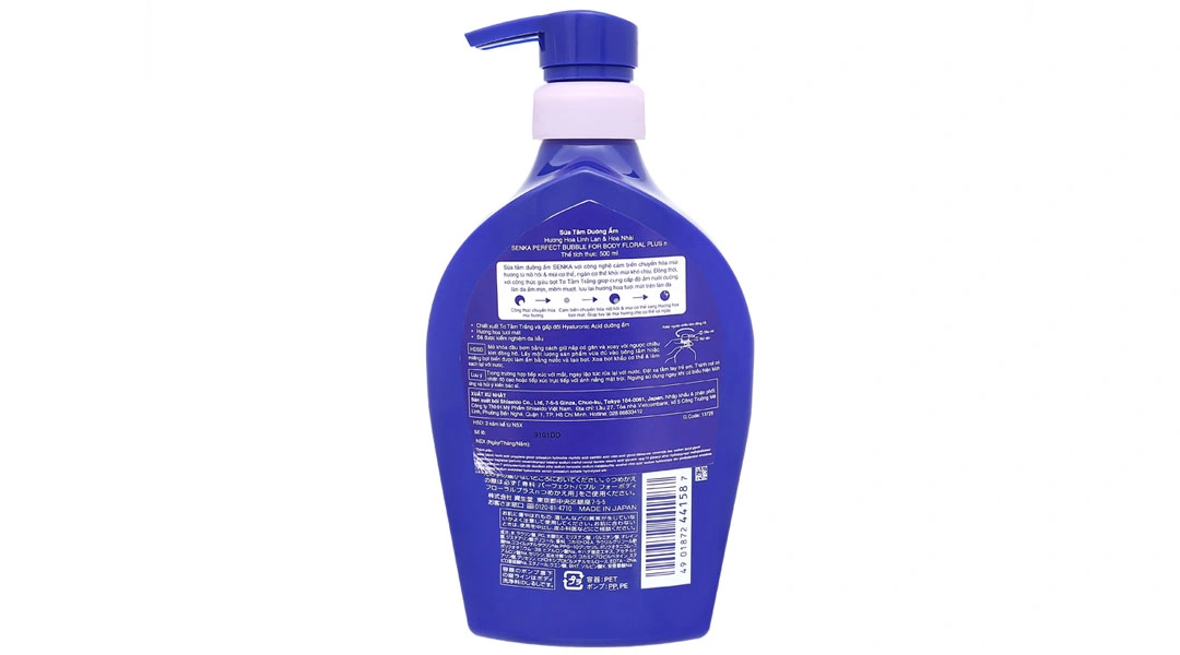 Sữa tắm Senka Perfect Bubble hương hoa tươi mát chai 500ml - 1