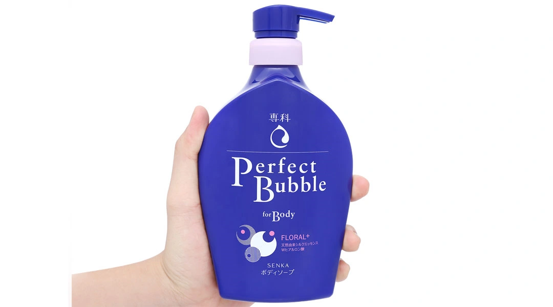 Sữa tắm Senka Perfect Bubble hương hoa tươi mát chai 500ml - 2