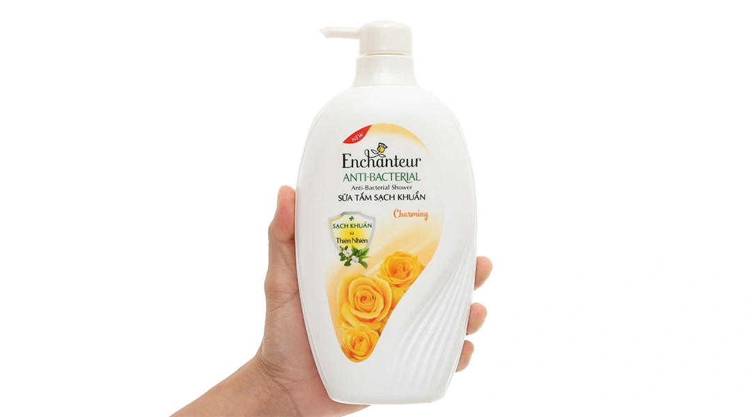 Sữa tắm Enchanteur hương nước hoa giúp sạch khuẩn da chai 650g - 3