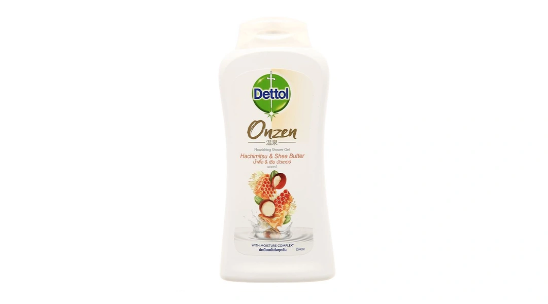 Sữa tắm Dettol Onzen mật ong kháng khuẩn, dưỡng thể chai 250g - 