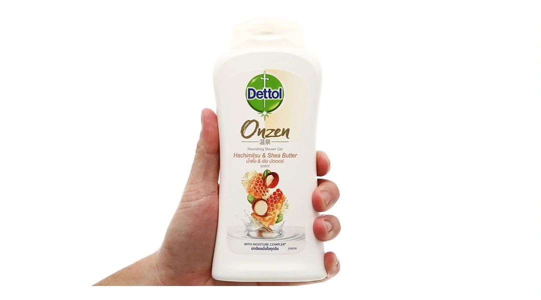 Sữa tắm Dettol Onzen mật ong kháng khuẩn, dưỡng thể chai 250g - 3