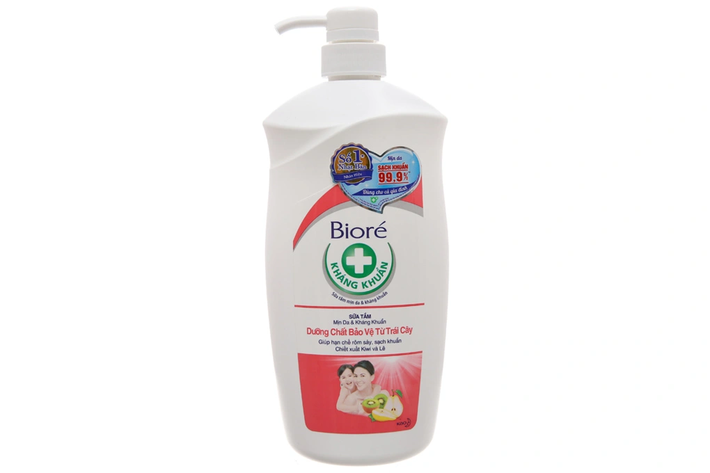 Sữa tắm Bioré Kháng khuẩn bảo vệ da chai 800g - 
