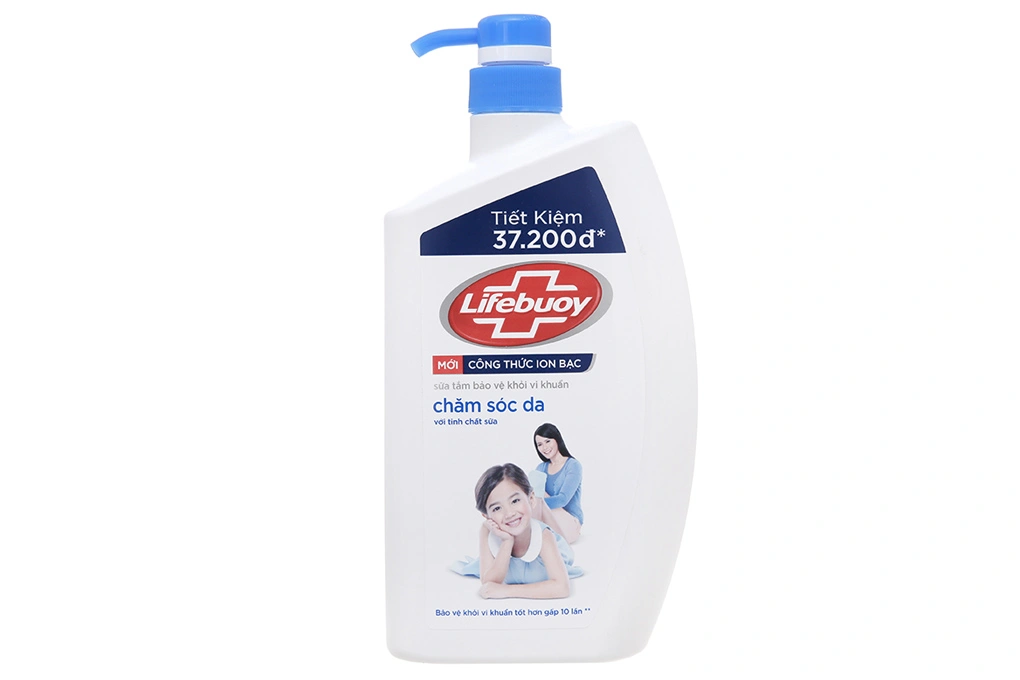 Sữa tắm Lifebuoy chăm sóc bảo vệ làn da chai 850g - 
