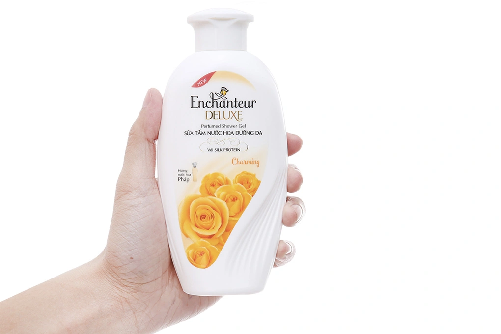 Sữa tắm Enchanteur Deluxe Charming hương nước hoa Pháp chai 180g - 2
