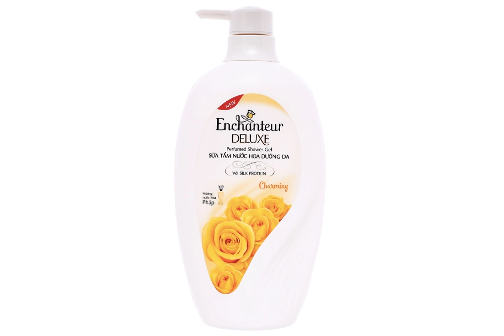 Sữa tắm Enchanteur Deluxe Charming mềm mịn da chai 650g - 