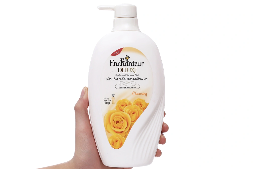 Sữa tắm Enchanteur Deluxe Charming mềm mịn da chai 650g - 2