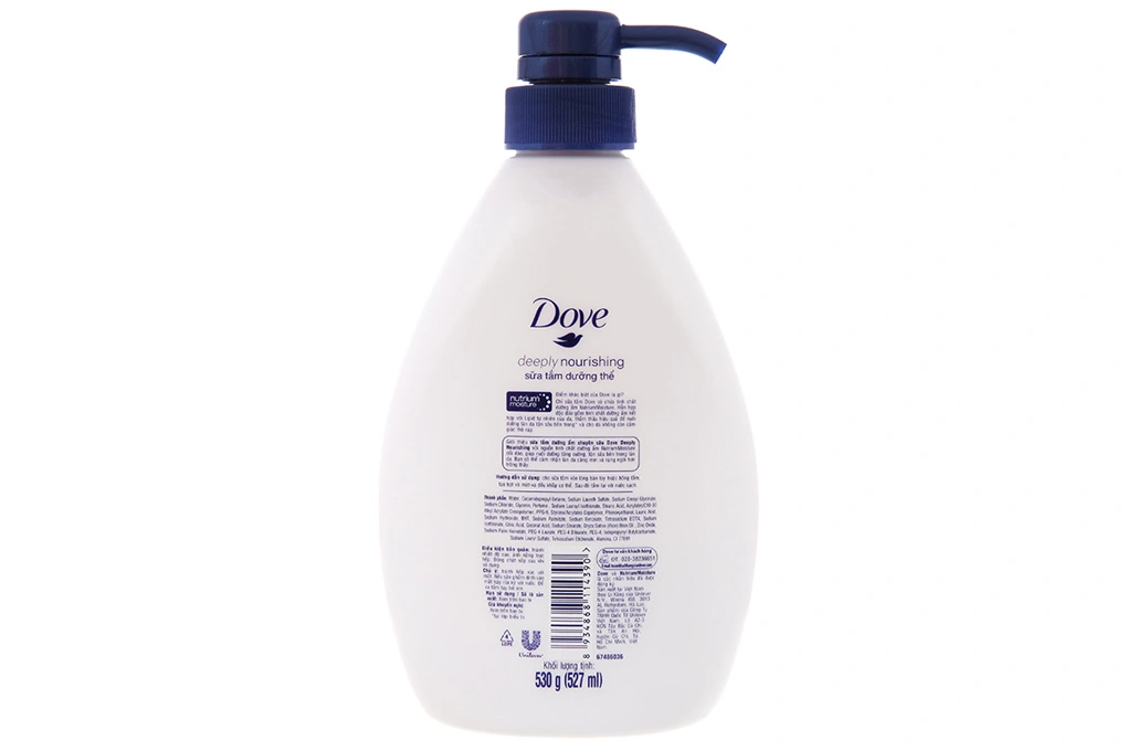 Sữa tắm Dove dưỡng ẩm nuôi dưỡng sâu chai 530g - 1