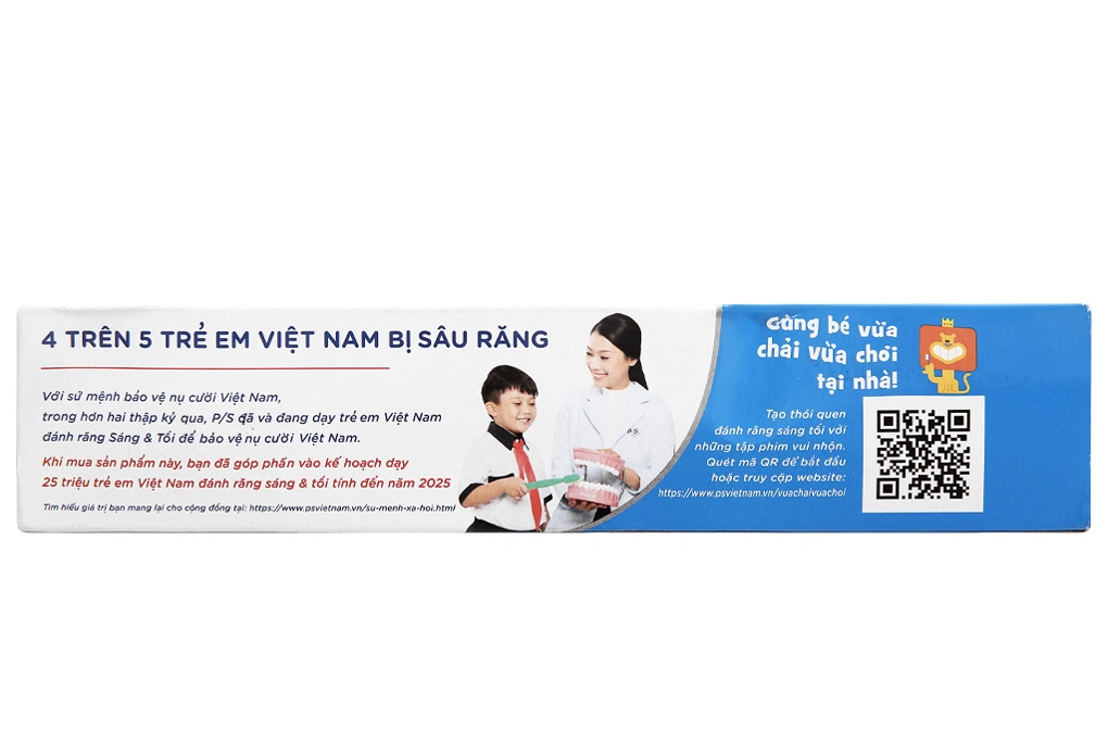 Kem đánh răng P/S ngừa sâu răng vượt trội tuýp 240g - 3
