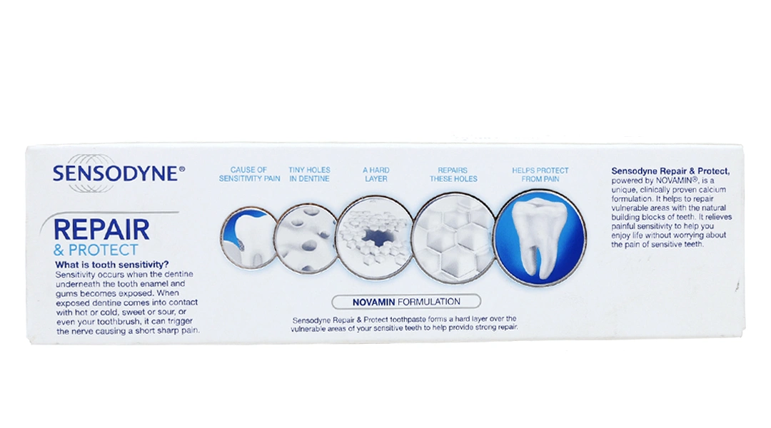 Kem đánh răng Sensodyne Repair & Protect giảm ê buốt răng tuýp 100g - 2