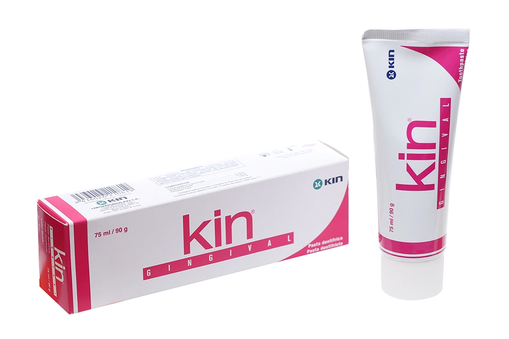 Kem đánh răng Kin Gingival ngừa sâu răng, viêm nướu tuýp 75ml - 
