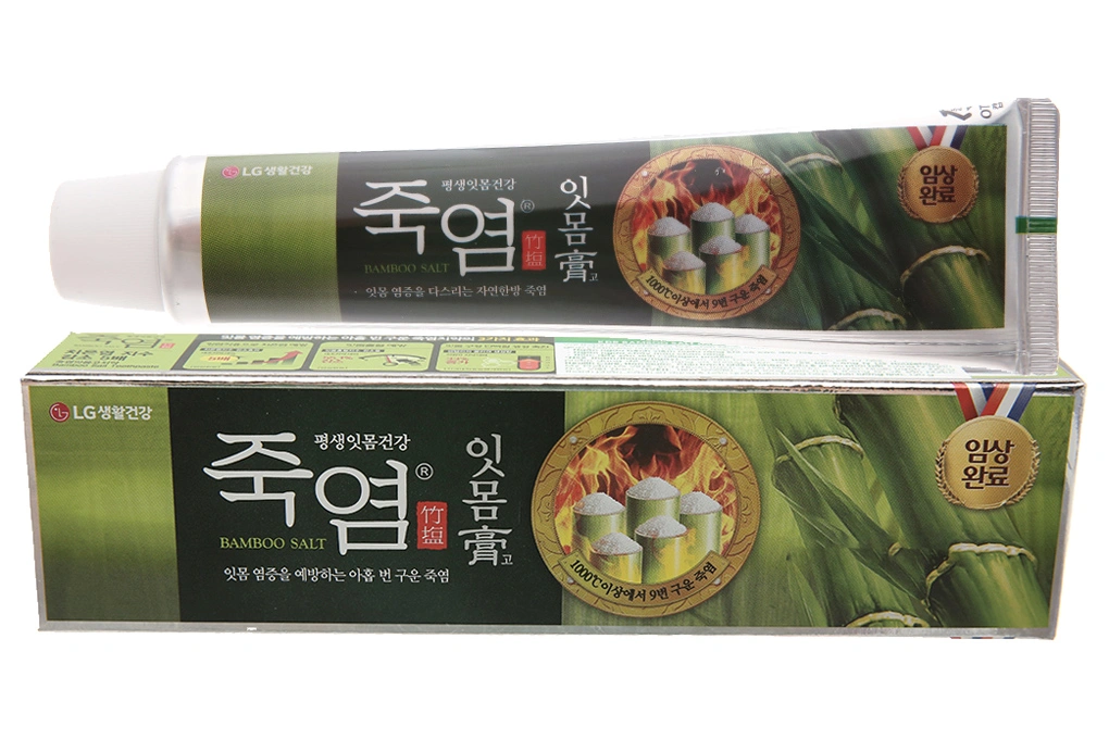 Kem đánh răng Bamboo Salt ngừa viêm nướu tuýp 120g - 
