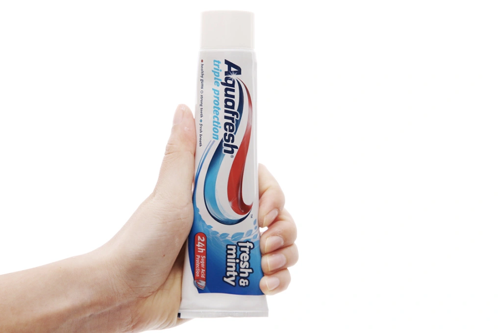 Kem đánh răng Aquafresh fresh & minty khỏe nướu, chắc răng tuýp 100g - 2