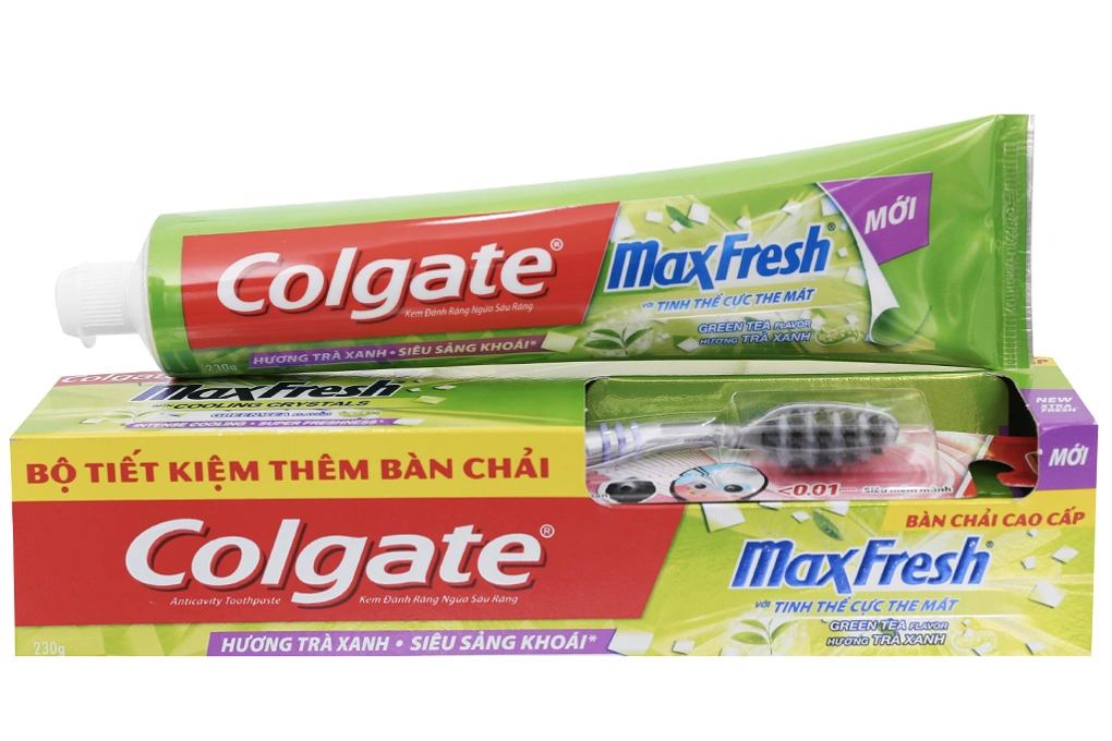 Kem đánh răng Colgate trà xanh tuýp 230g - 