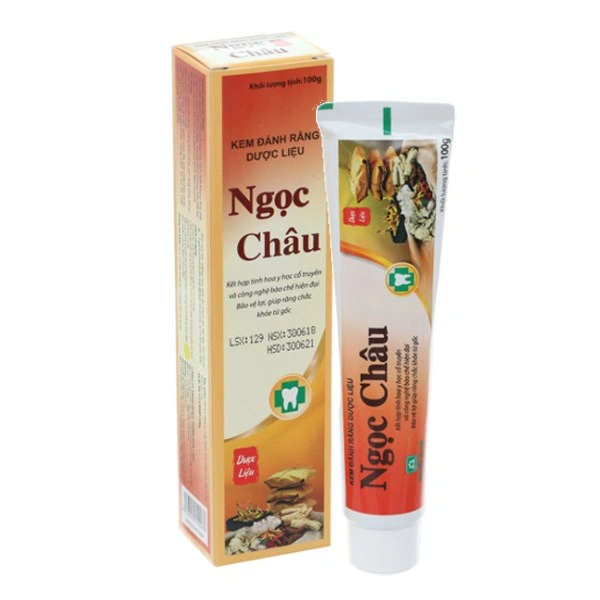 Kem đánh răng dược liệu Ngọc Châu ngừa sâu răng