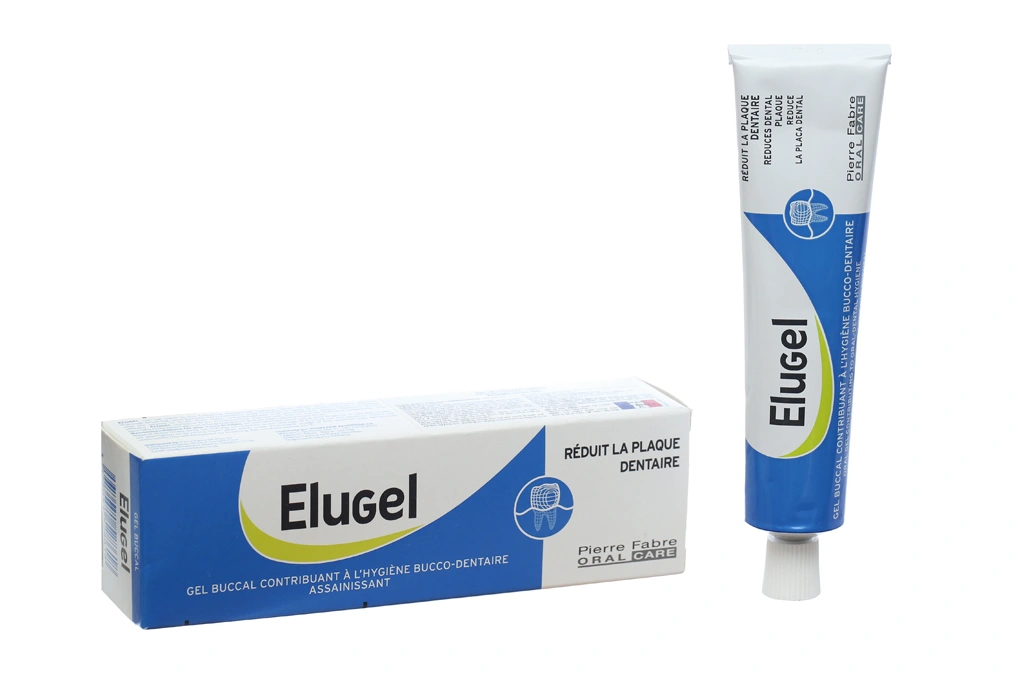 Gel vệ sinh răng miệng Elugel Oral ngừa mảng bám trên răng tuýp 40ml - 