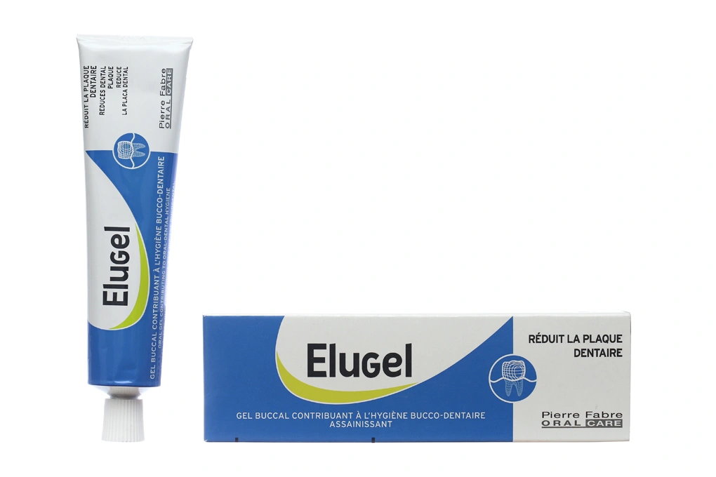 Gel vệ sinh răng miệng Elugel Oral ngừa mảng bám trên răng tuýp 40ml - 1