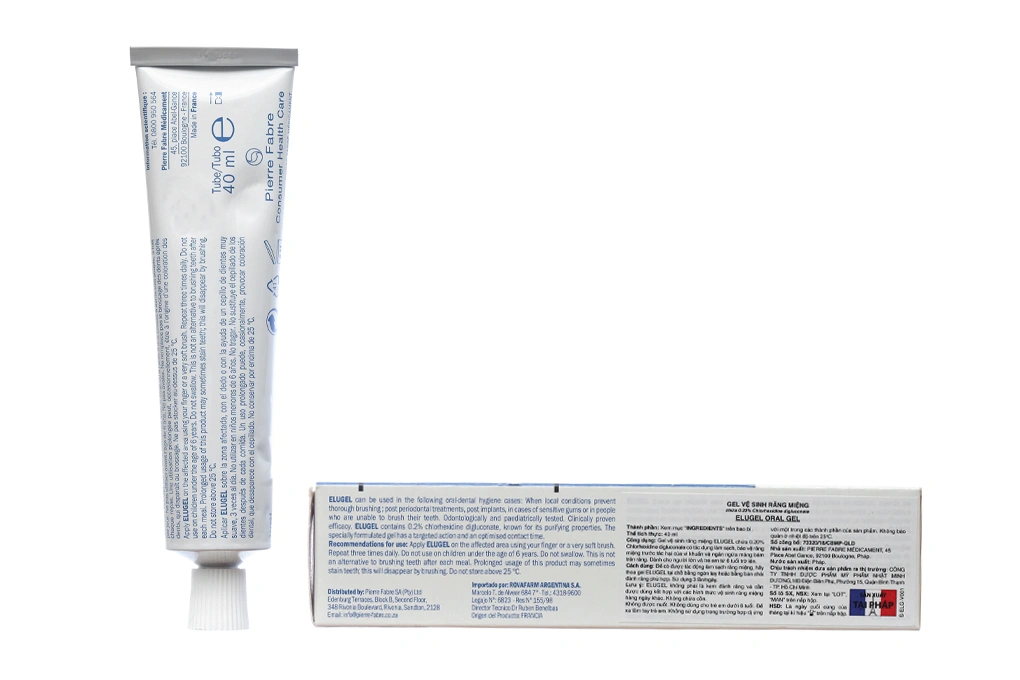 Gel vệ sinh răng miệng Elugel Oral ngừa mảng bám trên răng tuýp 40ml - 2
