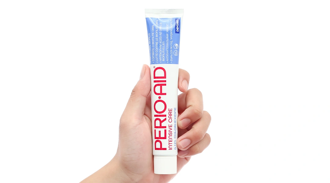 Kem đánh răng Perio-Aid Intensive Care ngừa mảng bám, bảo vệ nướu tuýp 75g - 8