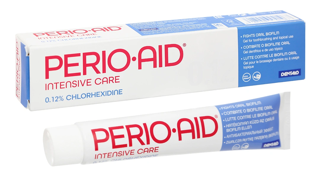 Kem đánh răng Perio-Aid Intensive Care ngừa mảng bám, bảo vệ nướu tuýp 75g - 