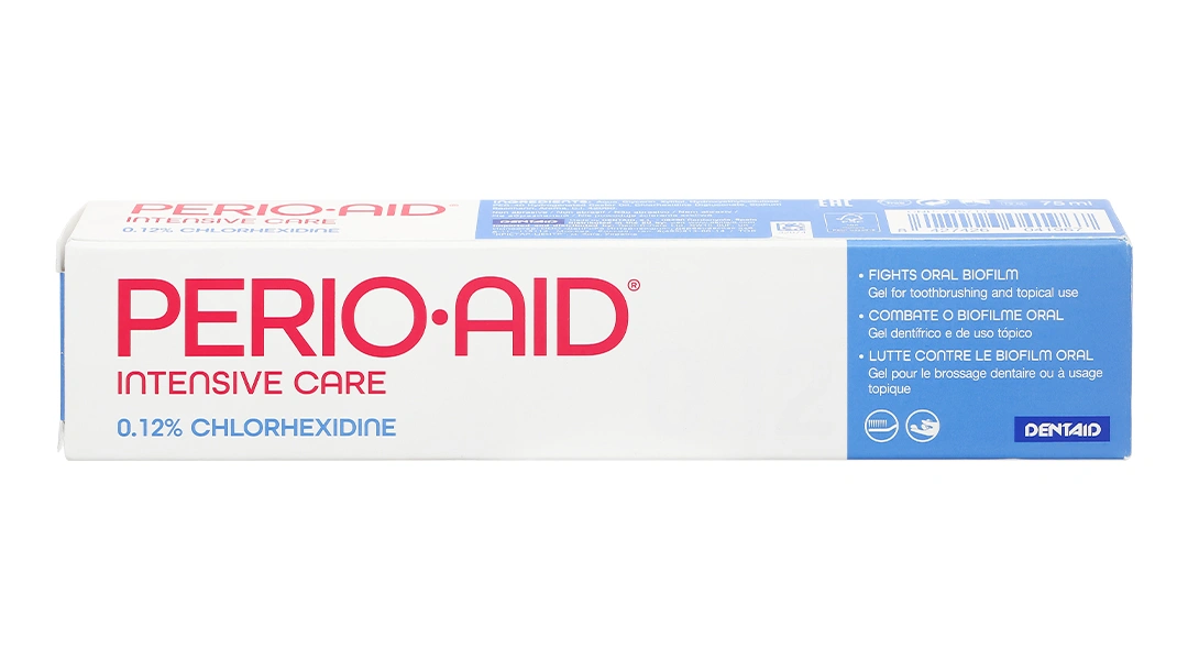 Kem đánh răng Perio-Aid Intensive Care ngừa mảng bám, bảo vệ nướu tuýp 75g - 1