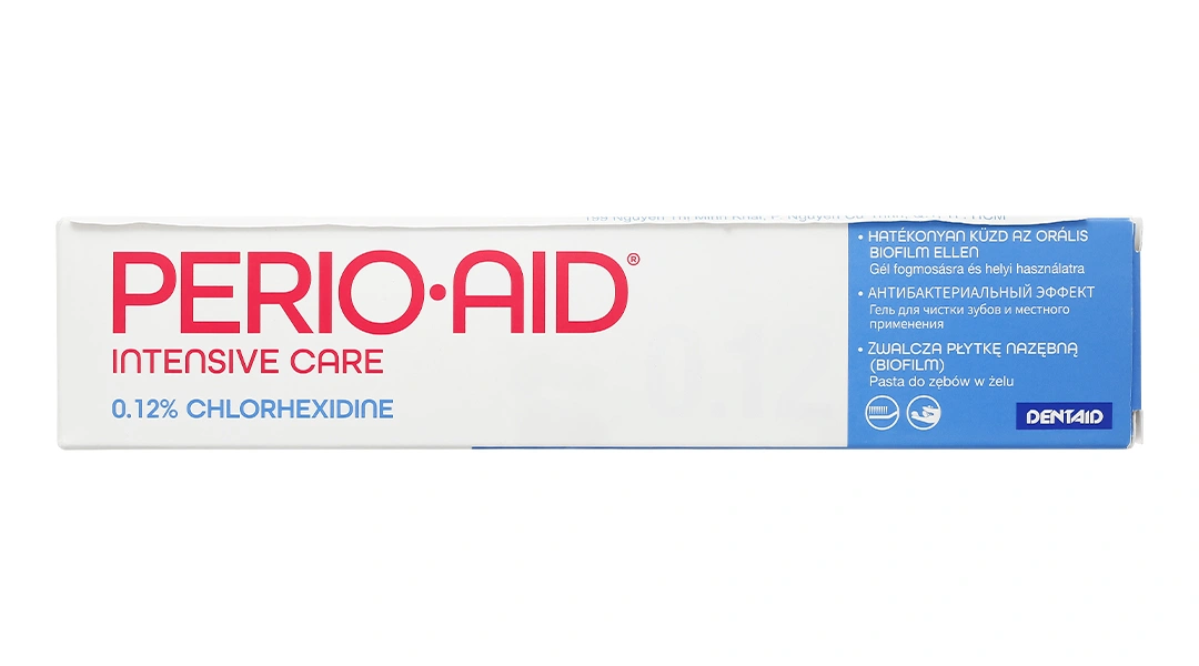 Kem đánh răng Perio-Aid Intensive Care ngừa mảng bám, bảo vệ nướu tuýp 75g - 2
