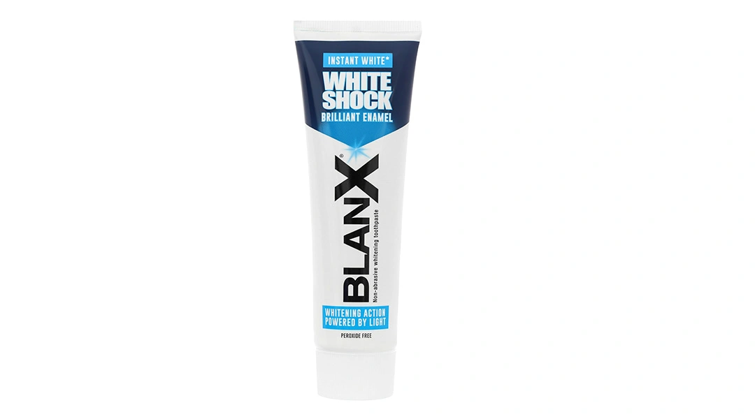 Kem đánh răng BlanX White Shock giúp răng trắng sáng tuýp 75ml - 5