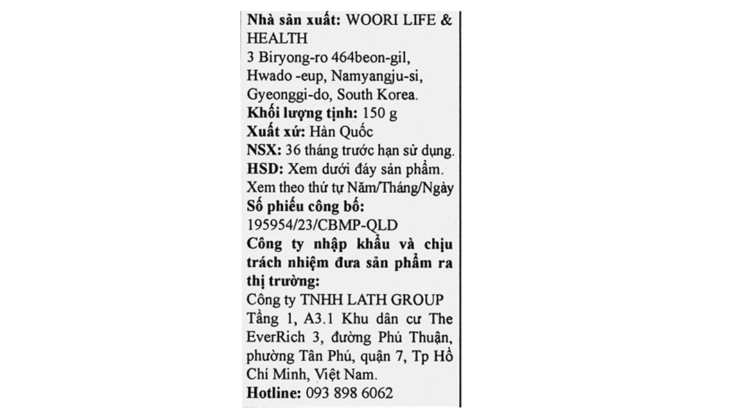 Kem đánh răng Lath Honey Herb giúp răng chắc khỏe, hơi thở thơm mát tuýp 150g - 6