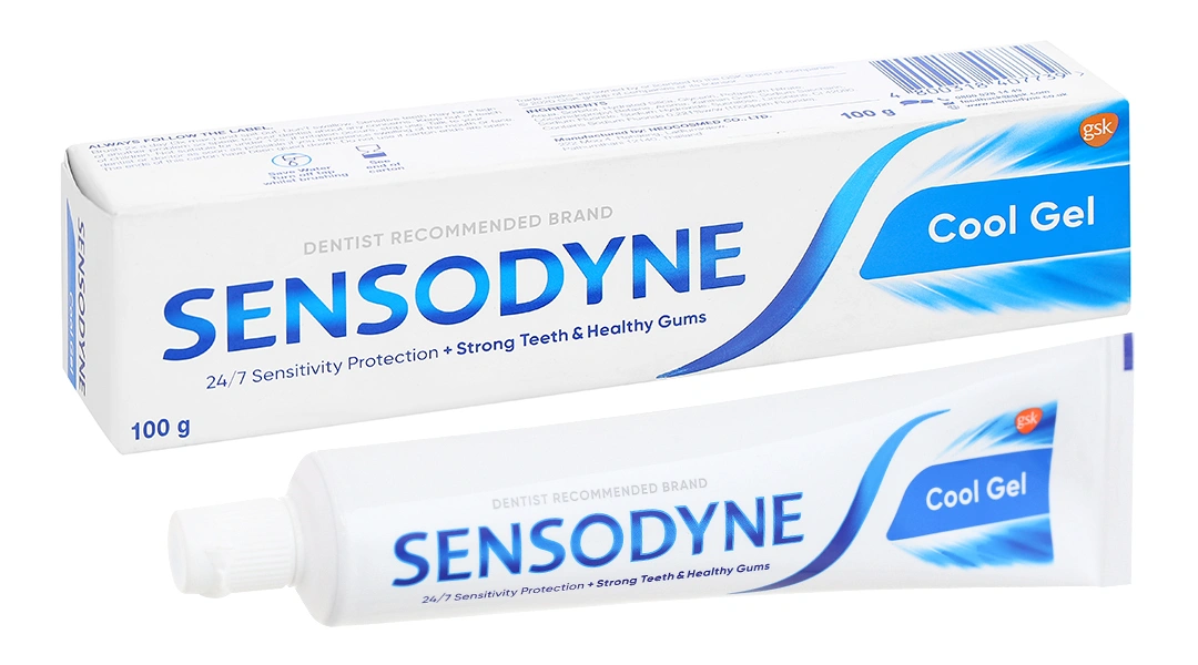 Kem đánh răng Sensodyne Cool Gel thơm mát, giảm ê buốt tuýp 100g - 1