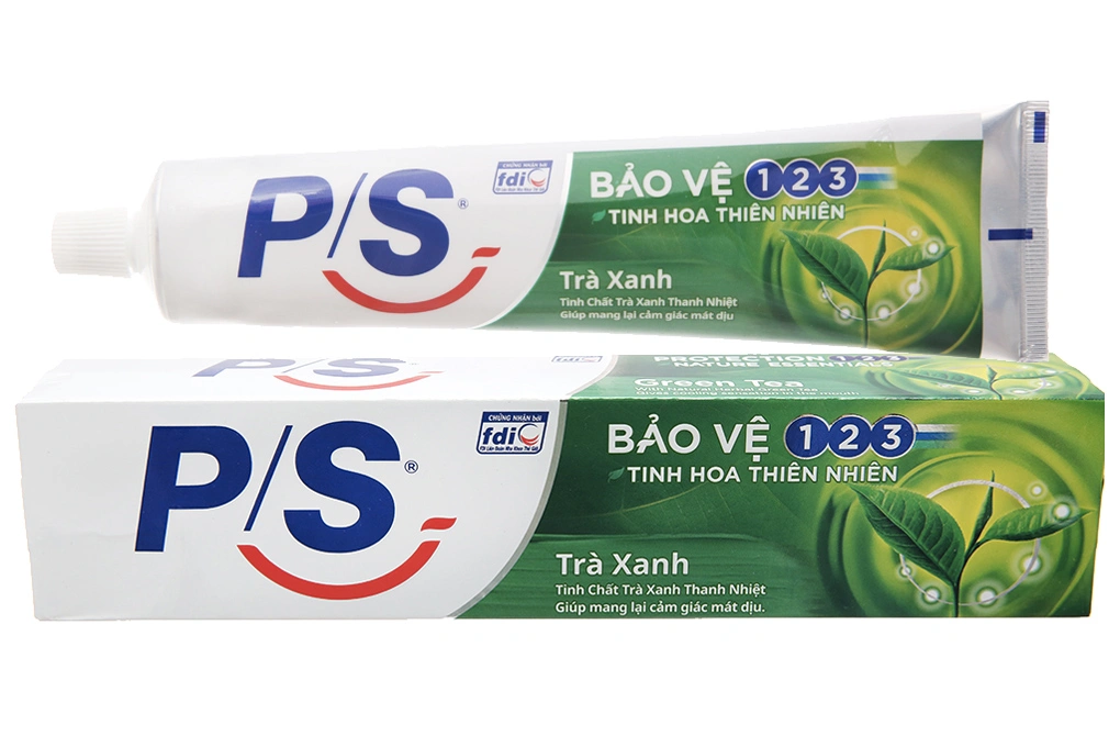 Kem đánh răng P/S trà xanh tuýp tuýp 240g - 