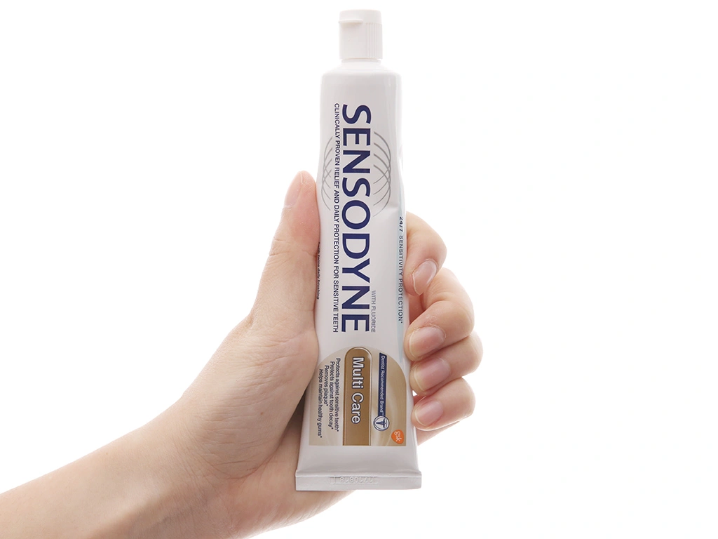Kem đánh răng Sensodyne Multi Care bảo vệ răng, giảm ê buốt tuýp 100g - 14