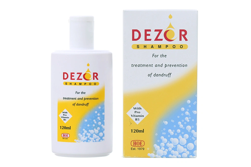 Dầu gội Dezor trị viêm da đầu chai 120ml - 