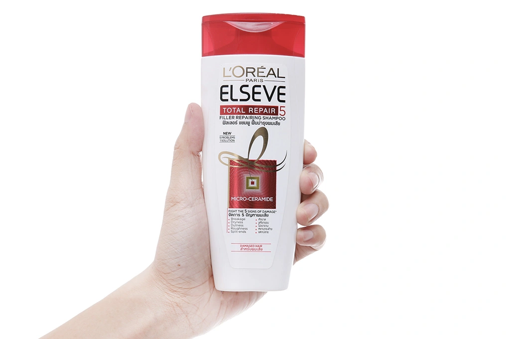 Dầu gội L'Oréal Paris Elseve Total Repair 5 phục hồi hư tổn chai 170ml - 2