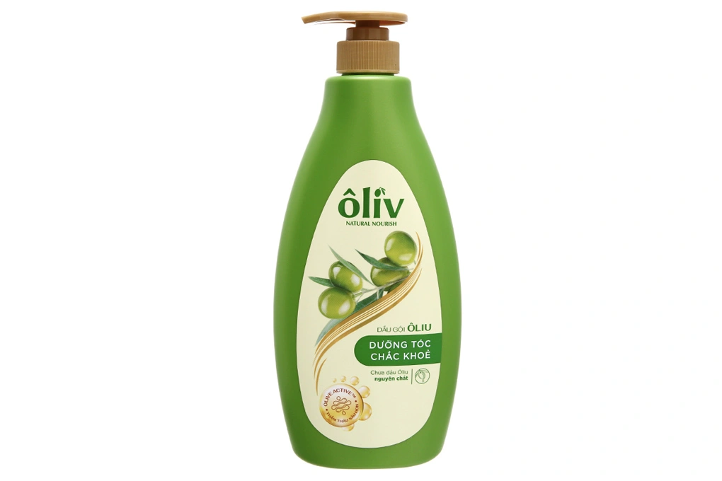 Dầu gội Ôliv Natural Nourish dưỡng tóc chắc khoẻ chai 650ml - 