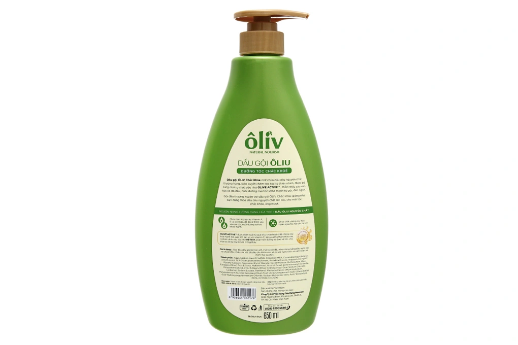 Dầu gội Ôliv Natural Nourish dưỡng tóc chắc khoẻ chai 650ml - 1