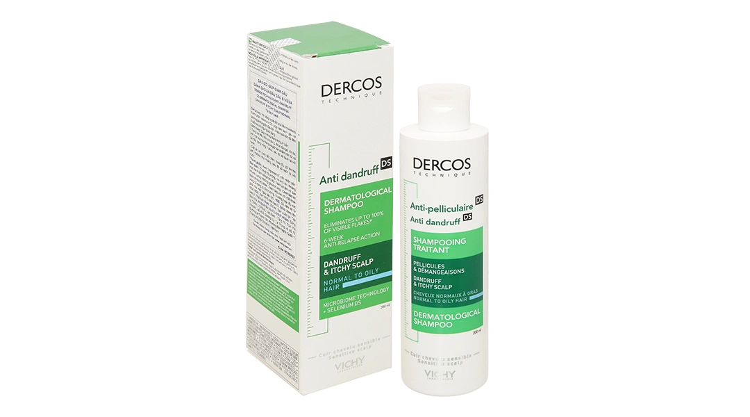 Dầu Gội Vichy Dercos hỗ trợ trị gàu chai 200ml - 