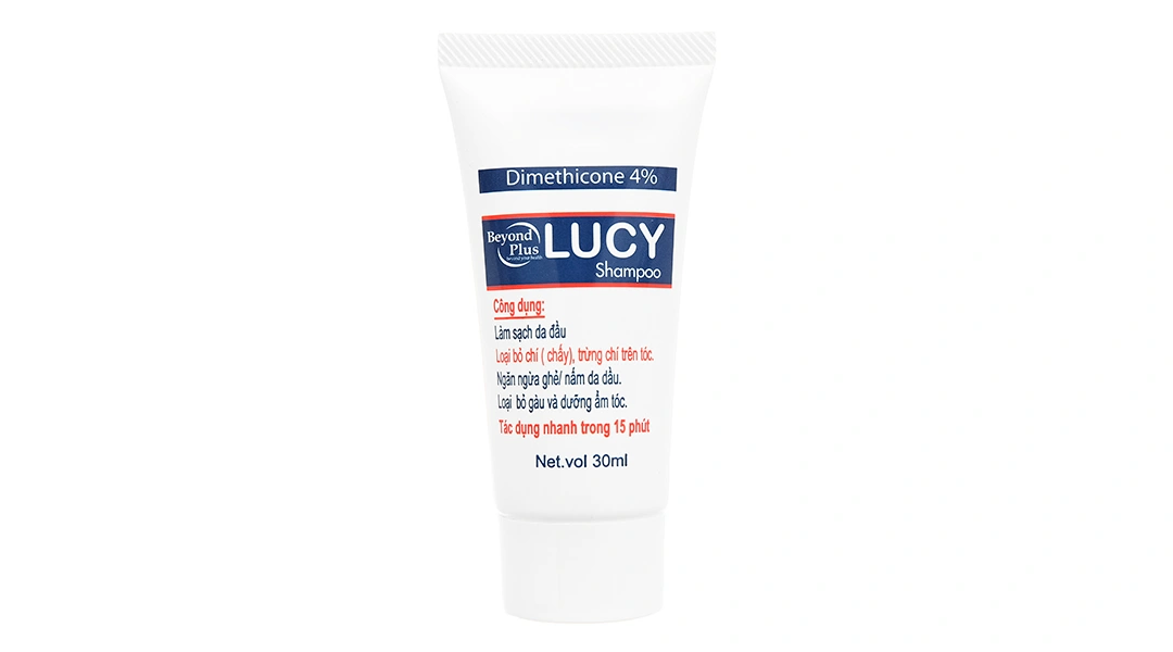 Dầu gội Beyond Plus Lucy loại bỏ chí, ngừa nấm da đầu tuýp 30ml - 7
