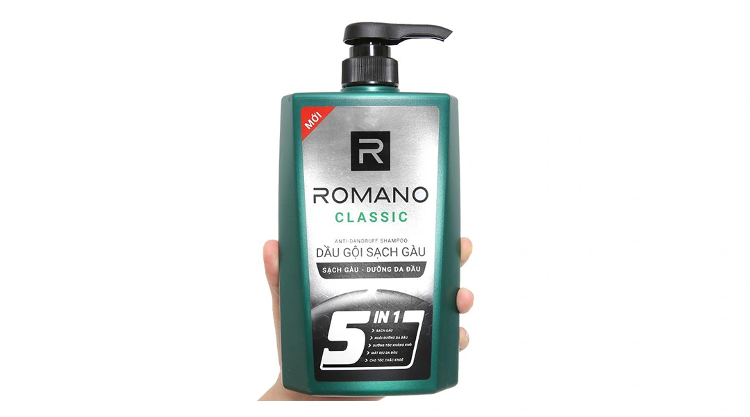 Dầu gội Romano classic giúp sạch gàu - 3