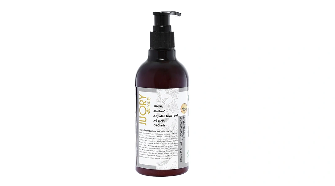 Dầu gội thảo dược LuckyStar Juory giảm rụng tóc, sạch gàu & nấm chai 300ml - 6