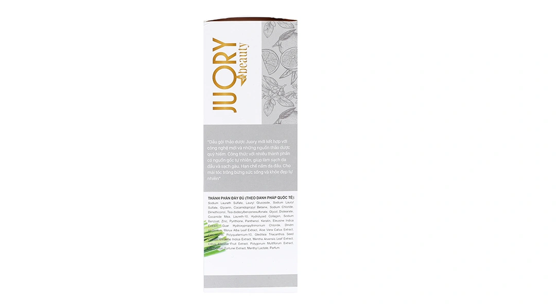 Dầu gội thảo dược LuckyStar Juory giảm rụng tóc, sạch gàu & nấm chai 300ml - 2