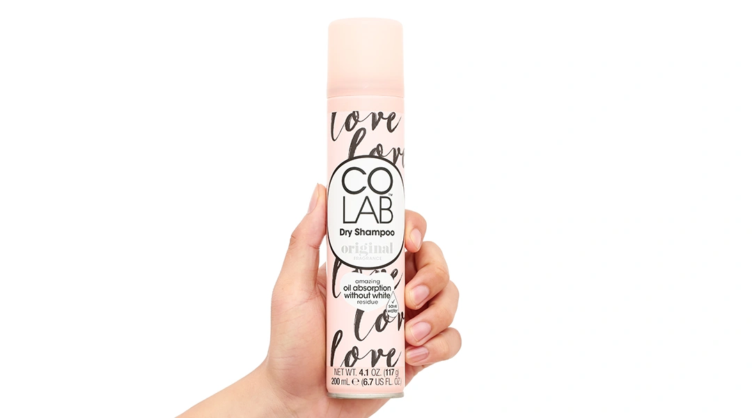 Dầu gội khô Colab Original giúp làm sạch tóc, da đầu chai 200ml - 3