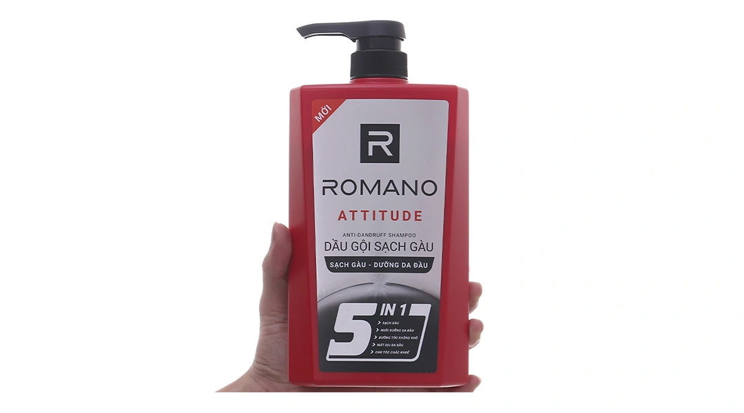 Dầu gội Romano Attitude tóc khỏe, sạch gàu chai 650g - 4