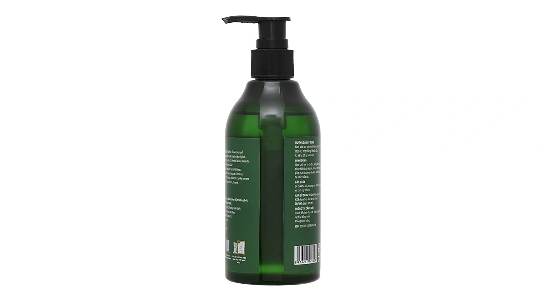 Dầu gội tràm trà Lucky Star làm sạch da đầu, giảm gãy rụng tóc chai 300ml - 1