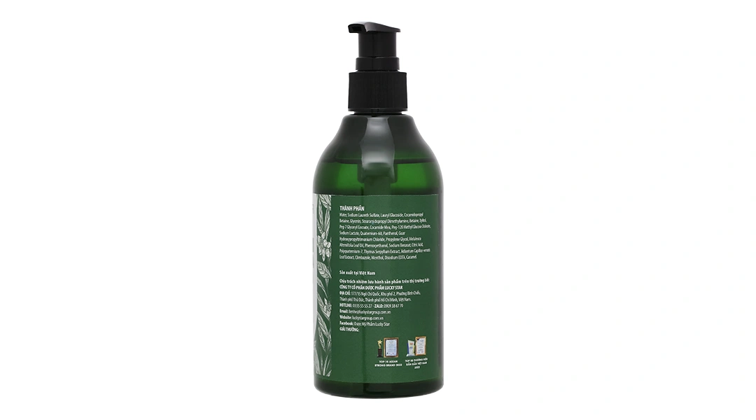 Dầu gội tràm trà Lucky Star làm sạch da đầu, giảm gãy rụng tóc chai 300ml - 2