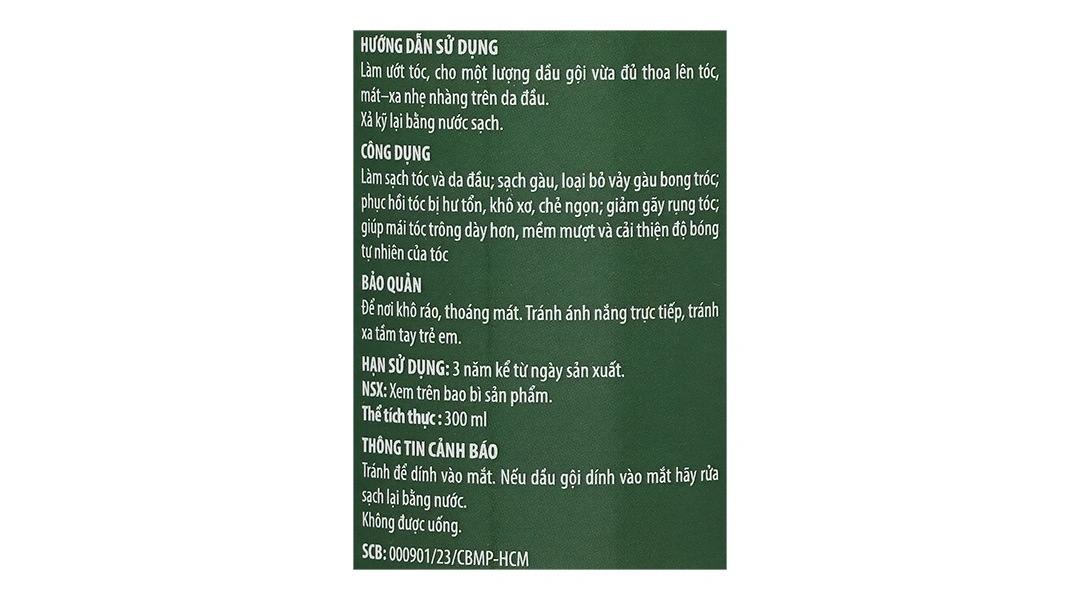 Dầu gội tràm trà Lucky Star làm sạch da đầu, giảm gãy rụng tóc chai 300ml - 5
