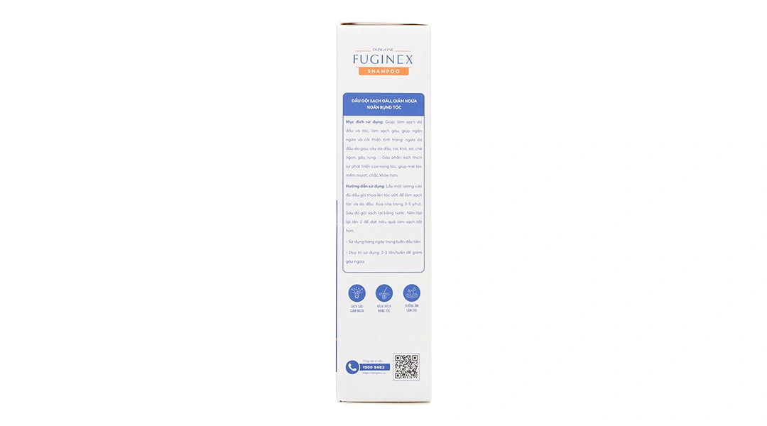 Dầu gội Dizigone Fuginex làm sạch gàu, giảm ngứa gãy rụng tóc tuýp 100ml - 1