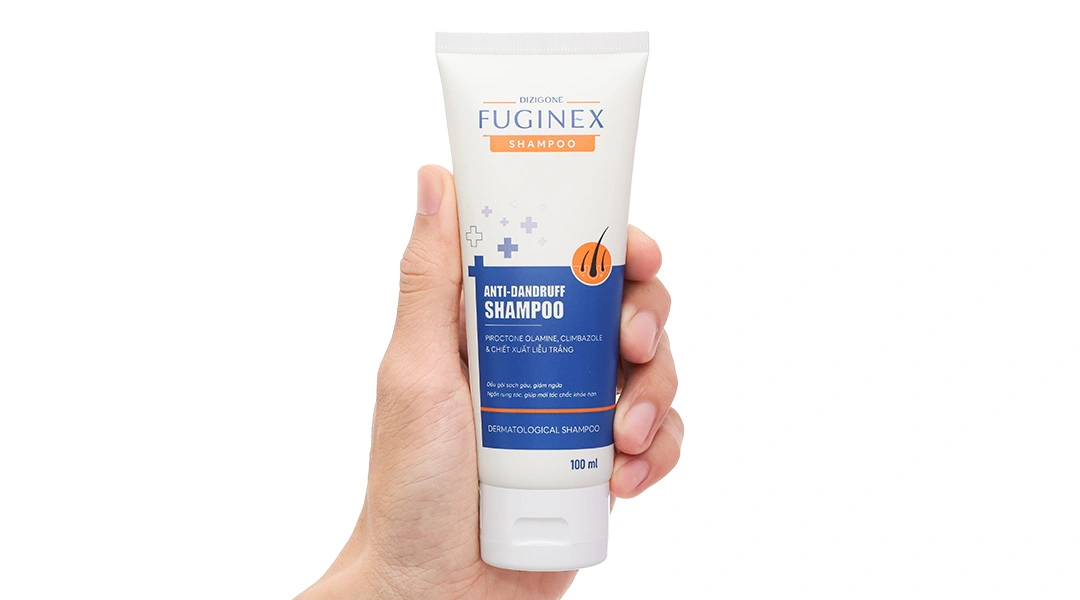 Dầu gội Dizigone Fuginex làm sạch gàu, giảm ngứa gãy rụng tóc tuýp 100ml - 6