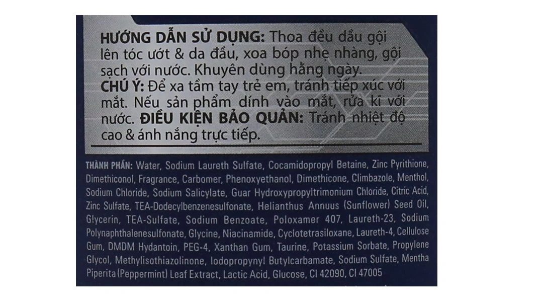 Dầu gội đầu cho nam Clear men cool sport chai 631ml - 2